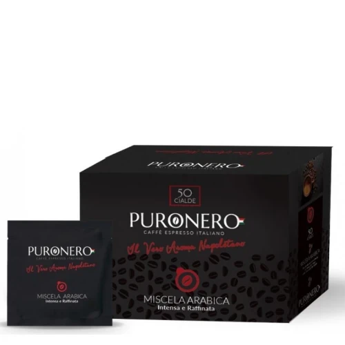 50 PADS PURONERO MISCELA ARABICA