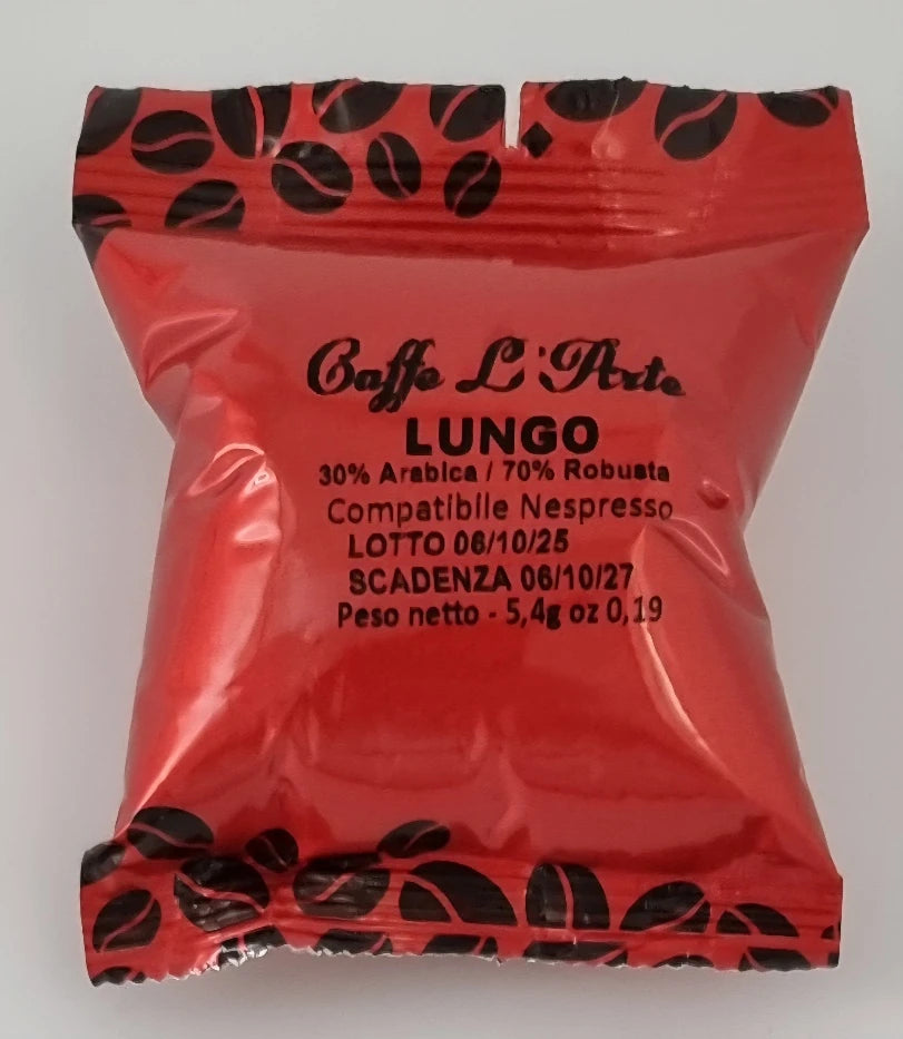 Lungo - Die Elegante Verlängerung von Caffe L’Arte – Nespresso® kompatible Kapseln