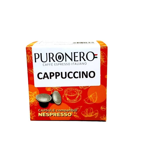 10 Kapseln Nespresso Puronero - Cappuccinogeschmack