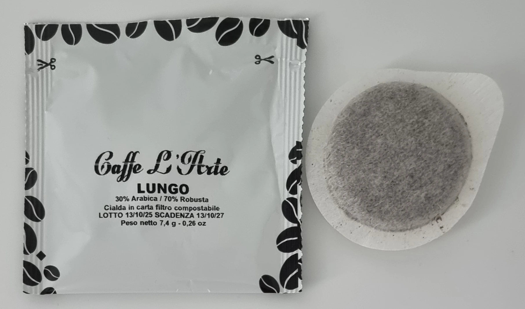 Lungo - Die Elegante Verlängerung von Caffe L’Arte – E.S.E. 44mm Pads