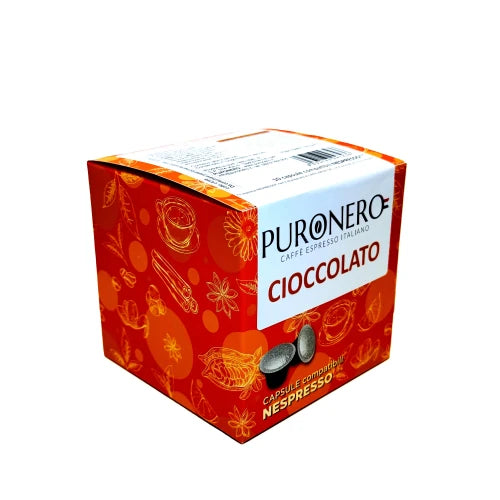 10 Kapseln Nespresso Puronero - Schokoladengeschmack